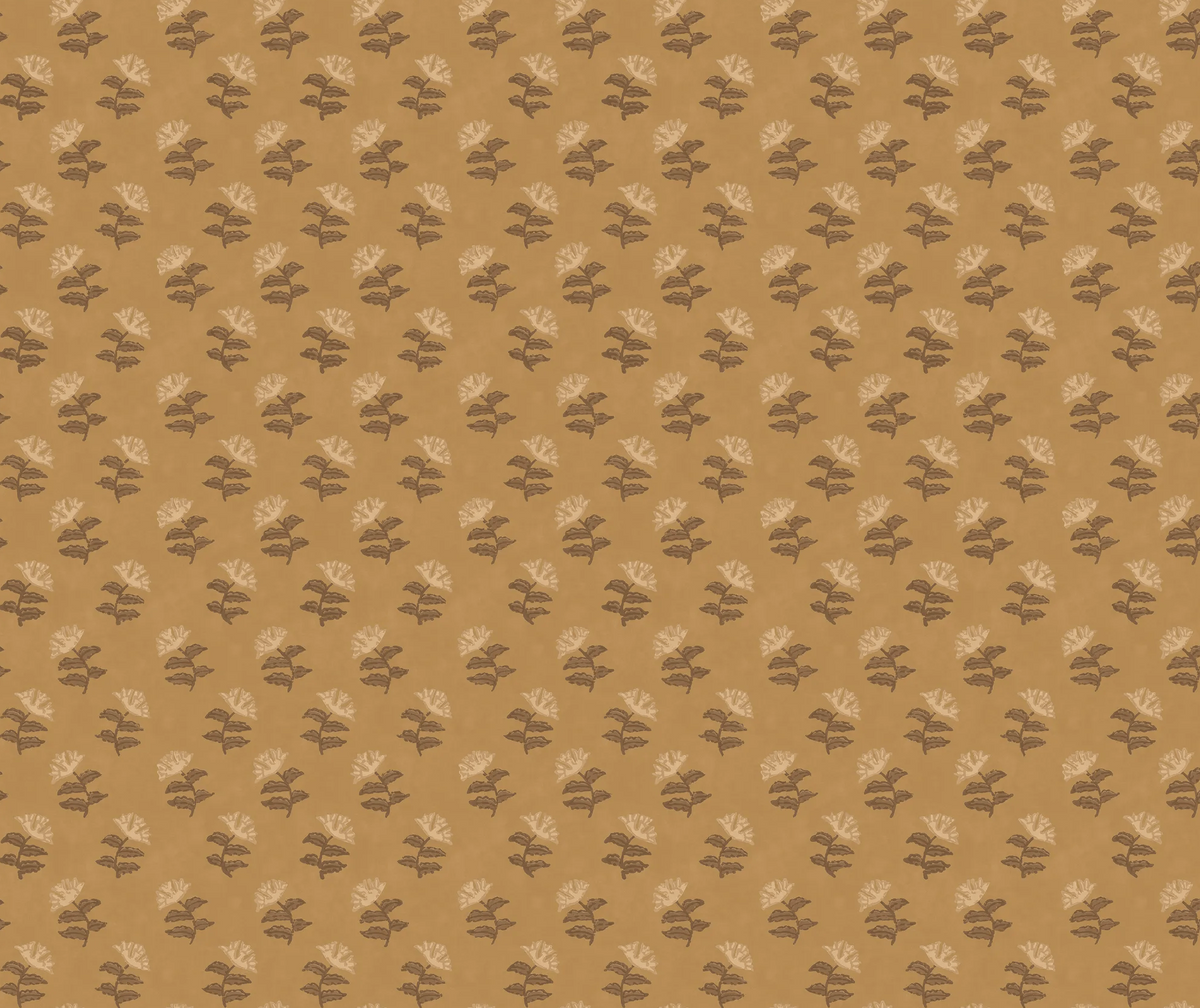Mulberry MULBERRY SPRIG OCHRE Wallpaper