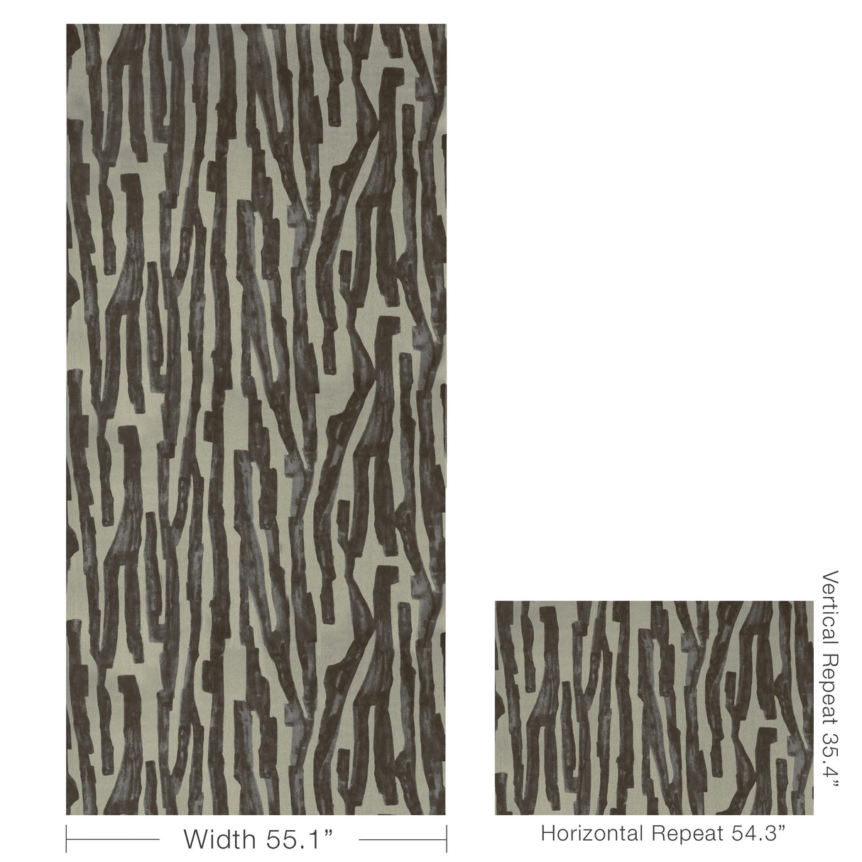 Lee Jofa INTARGIA RAVEN Fabric