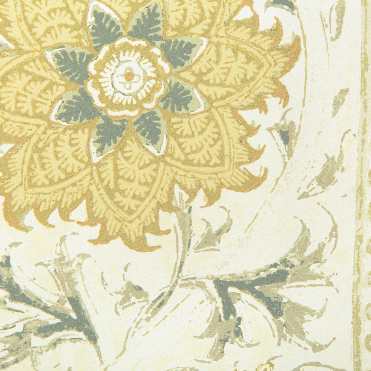Lee Jofa CALICO VINE WP MARIGOLD Wallpaper