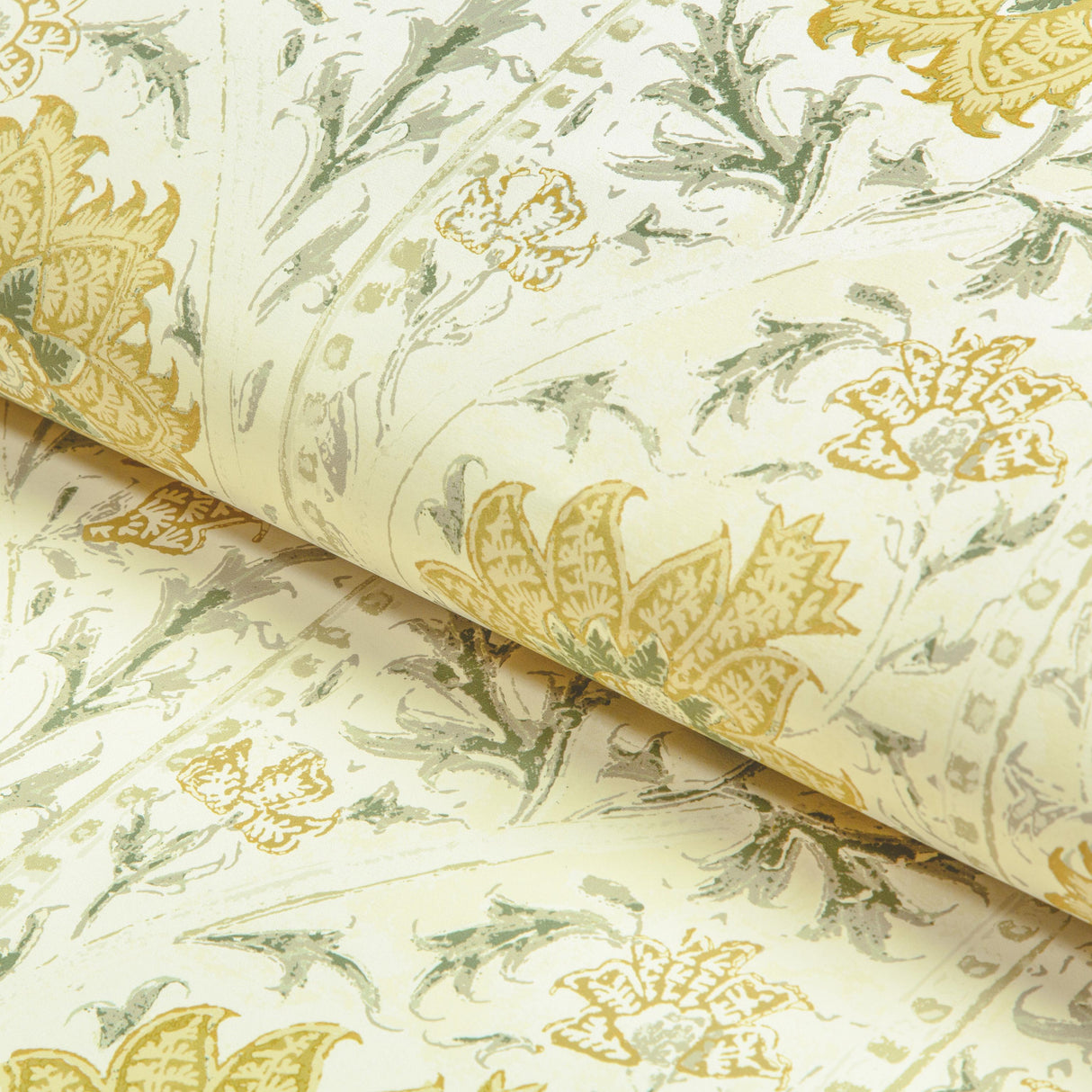 Lee Jofa CALICO VINE WP MARIGOLD Wallpaper