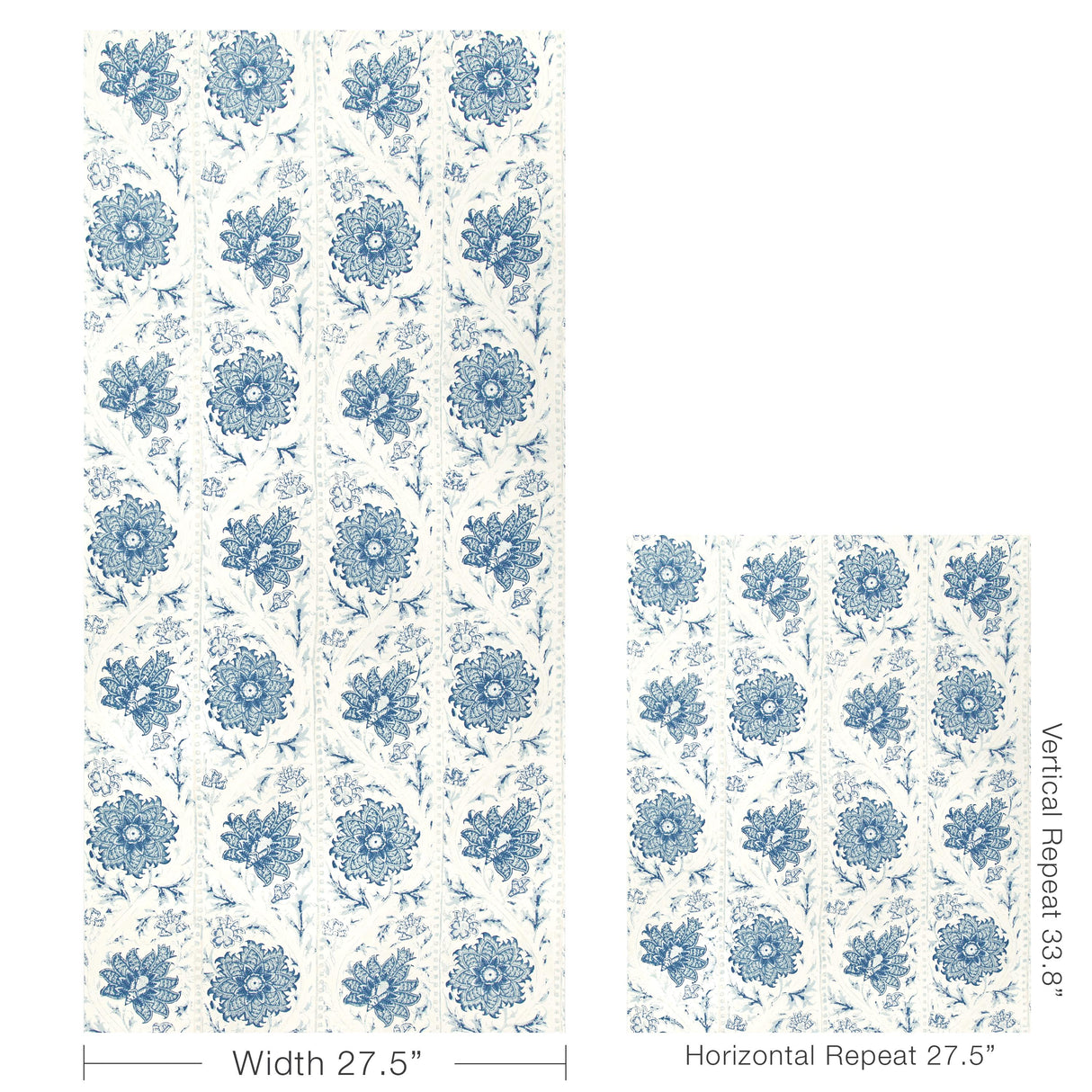 Lee Jofa CALICO VINE WP PORCELAIN Wallpaper