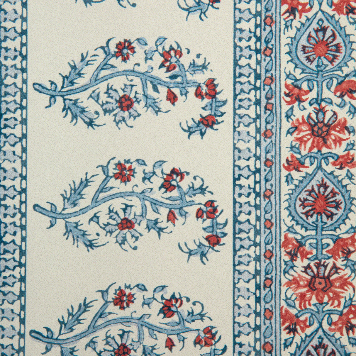 Lee Jofa INDIENNES STRIPE WP BERRY Wallpaper