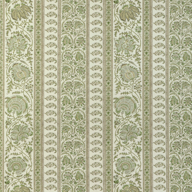 Lee Jofa INDIENNES STRIPE WP IVY Wallpaper
