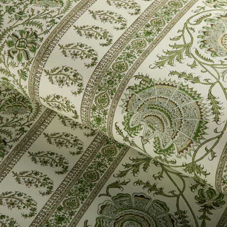 Lee Jofa INDIENNES STRIPE WP IVY Wallpaper