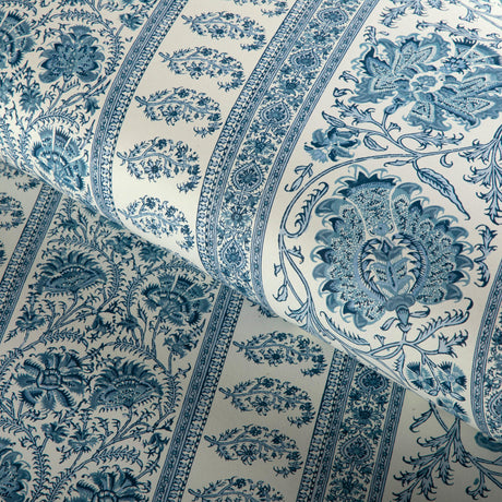 Lee Jofa INDIENNES STRIPE WP DELFT Wallpaper