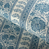 Lee Jofa INDIENNES STRIPE WP DELFT Wallpaper