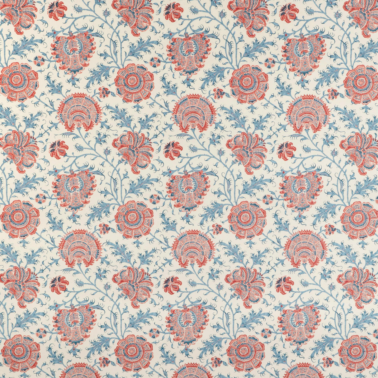 Lee Jofa INDIENNES FLORAL WP BERRY Wallpaper