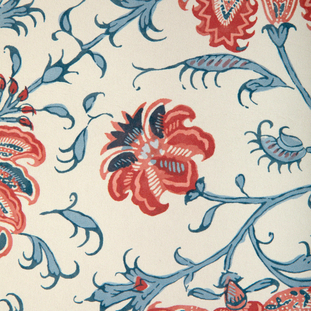 Lee Jofa INDIENNES FLORAL WP BERRY Wallpaper