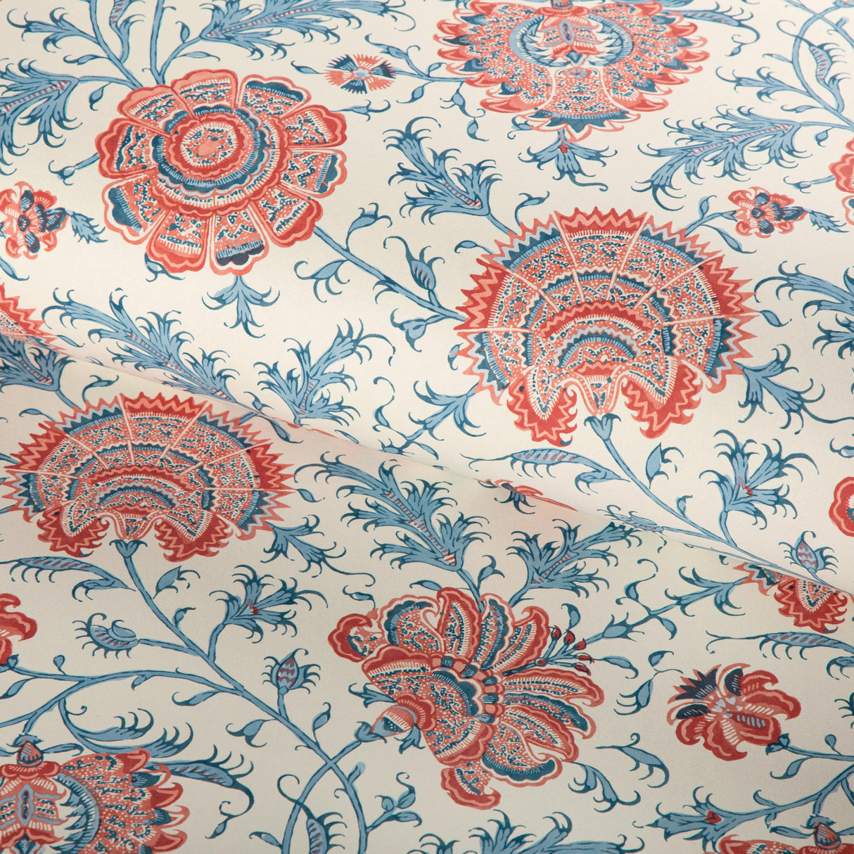 Lee Jofa INDIENNES FLORAL WP BERRY Wallpaper