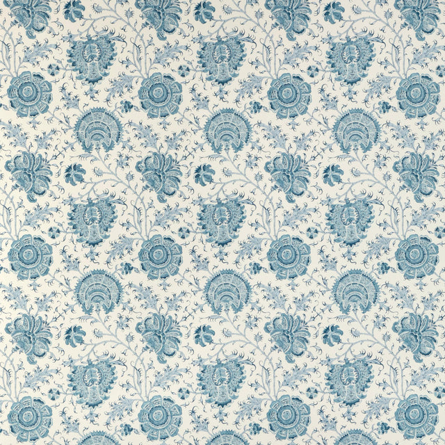 Lee Jofa INDIENNES FLORAL WP DELFT Wallpaper