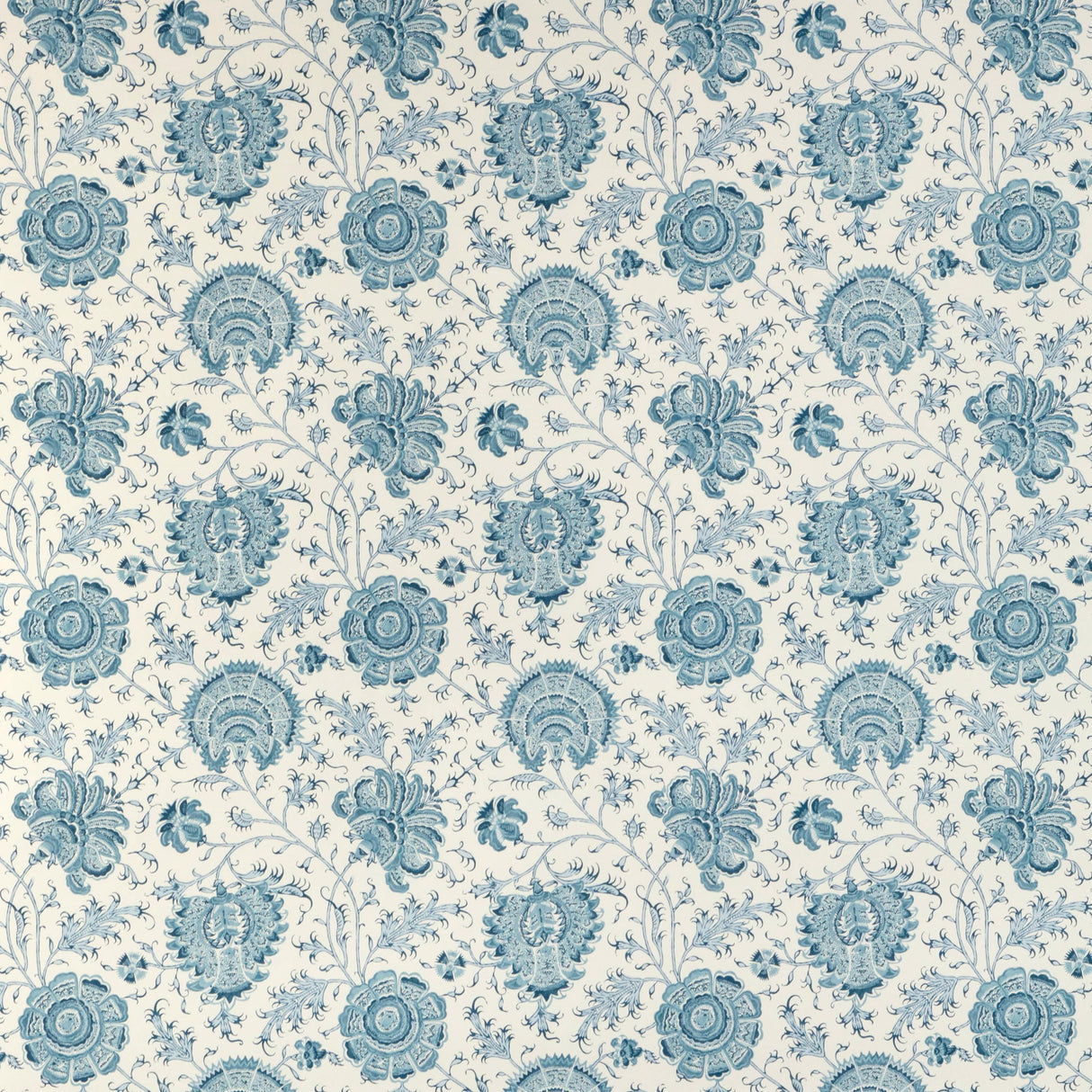 Lee Jofa INDIENNES FLORAL WP DELFT Wallpaper