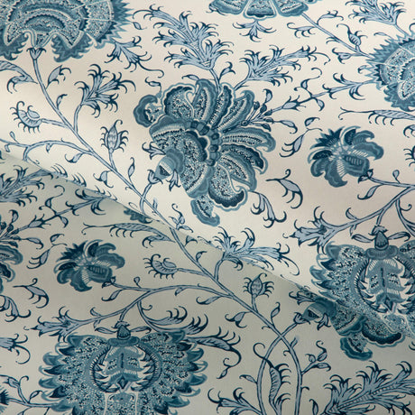 Lee Jofa INDIENNES FLORAL WP DELFT Wallpaper