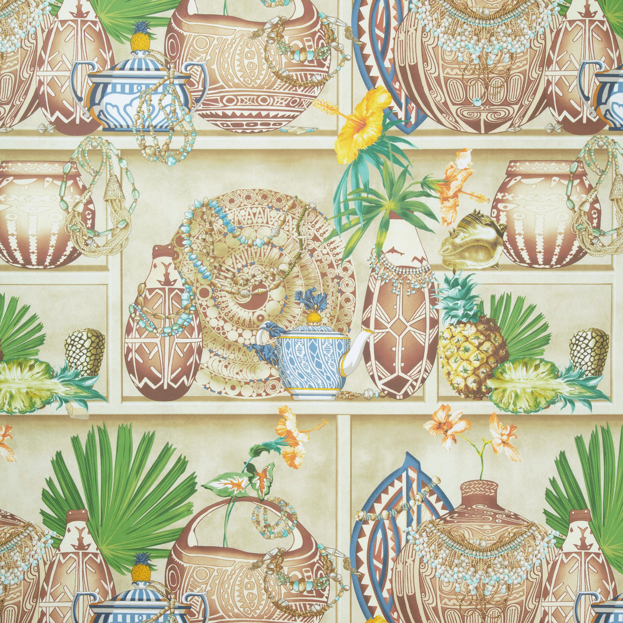 Brunschwig & Fils MAIZAN SEAGLASS Wallpaper