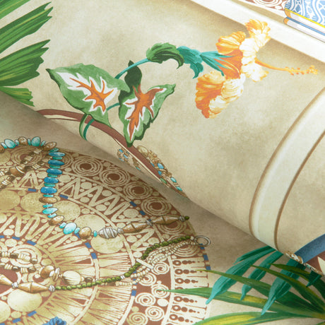 Brunschwig & Fils MAIZAN SEAGLASS Wallpaper