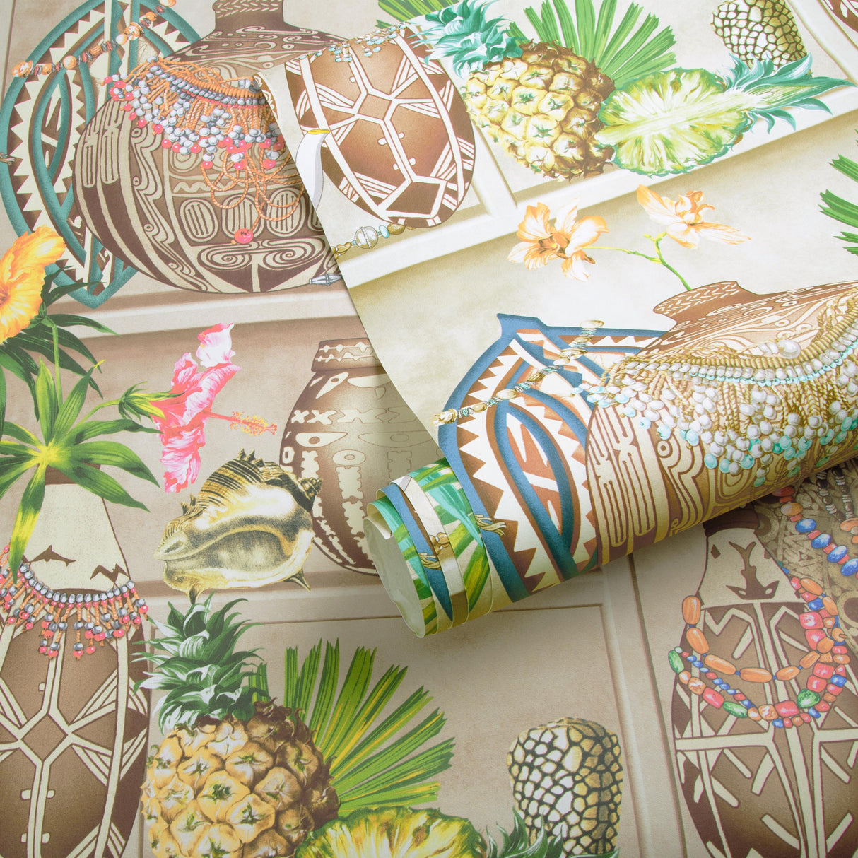 Brunschwig & Fils MAIZAN SEAGLASS Wallpaper
