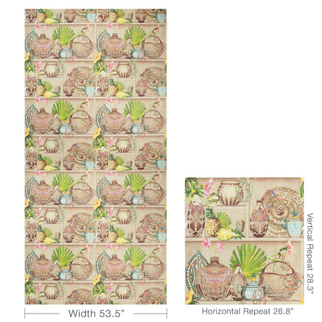 Brunschwig & Fils MAIZAN CALYPSO Wallpaper