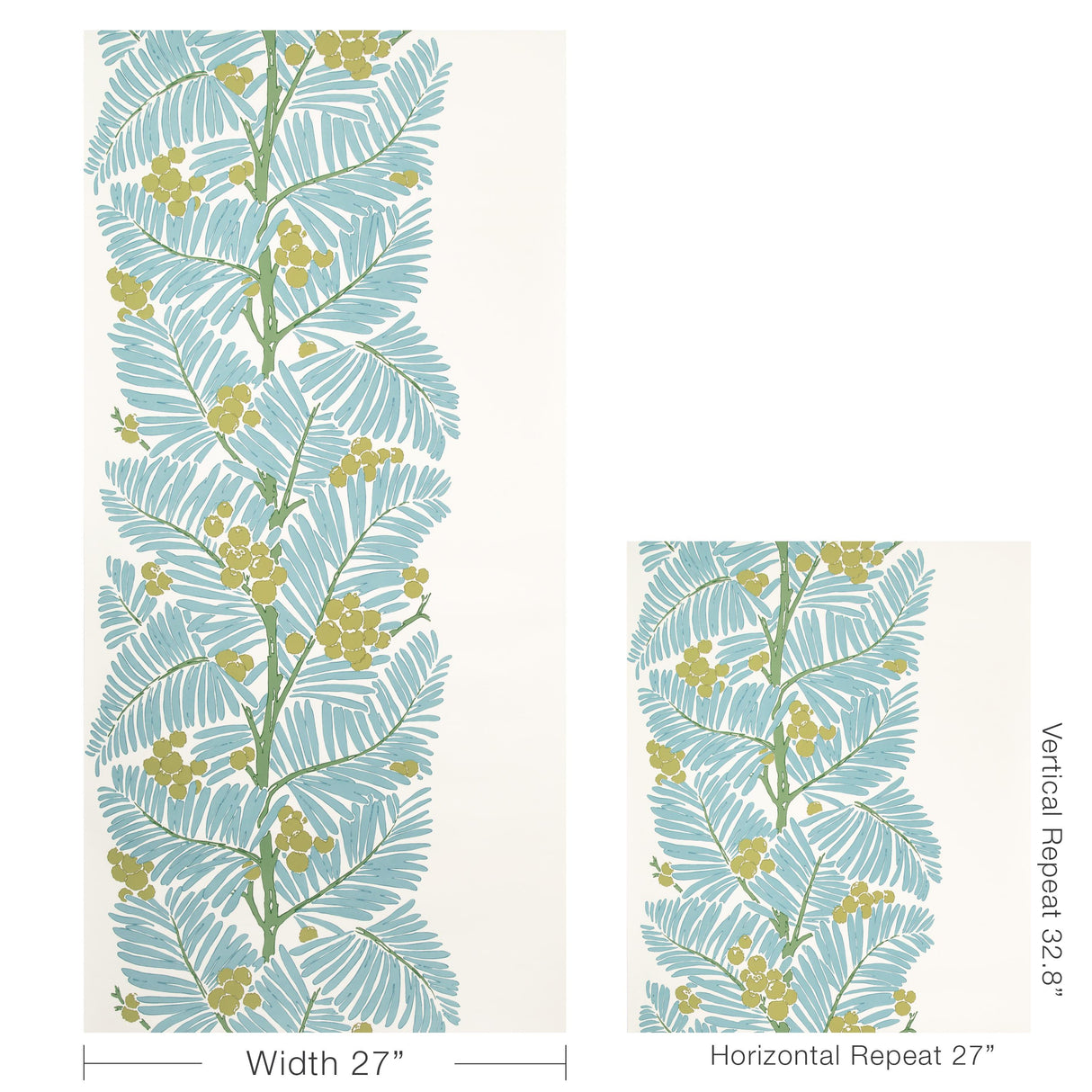 Brunschwig & Fils PALMAR LAKE Wallpaper