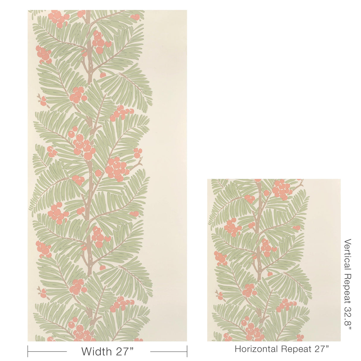 Brunschwig & Fils PALMAR SPICE Wallpaper
