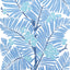 Brunschwig & Fils PALMAR BLUE Wallpaper