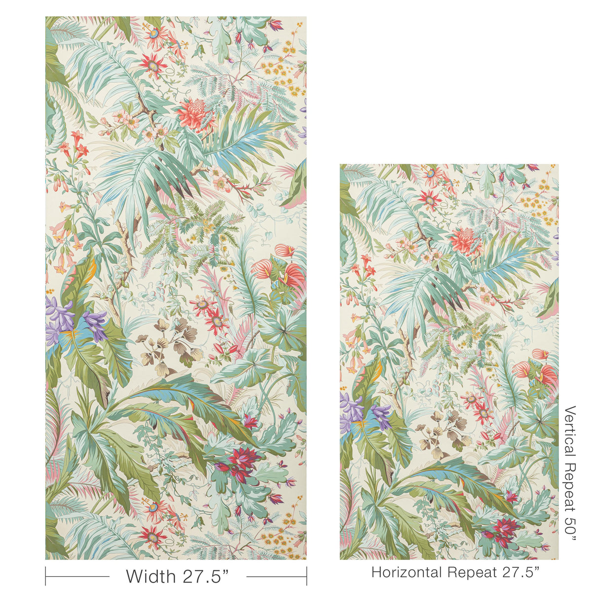 Brunschwig & Fils MAJORELLE LILAC Wallpaper