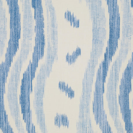 Lee Jofa IKAT STRIPE WP AZURE Wallpaper