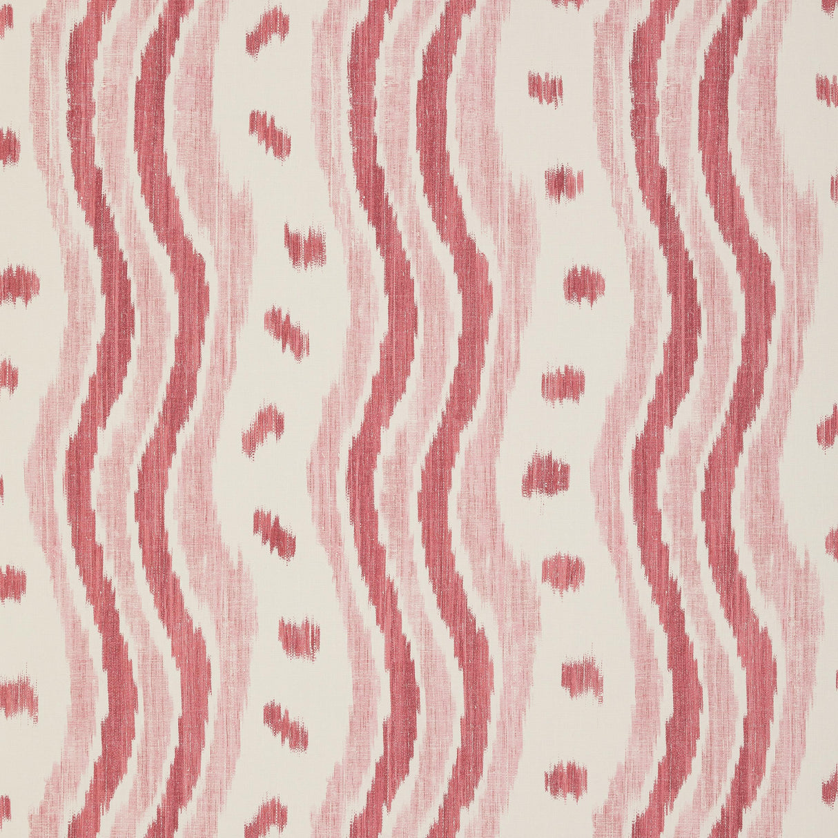 Lee Jofa IKAT STRIPE WP CORAL Wallpaper