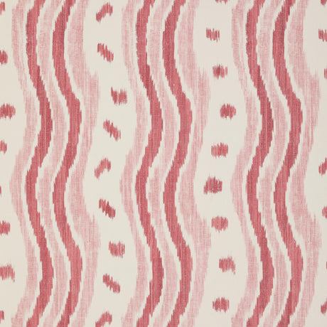 Lee Jofa IKAT STRIPE WP CORAL Wallpaper