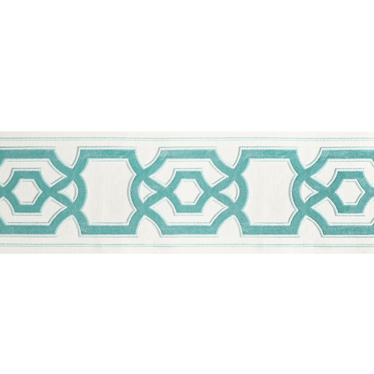 Brunschwig & Fils CERISE TAPE AQUA Trim