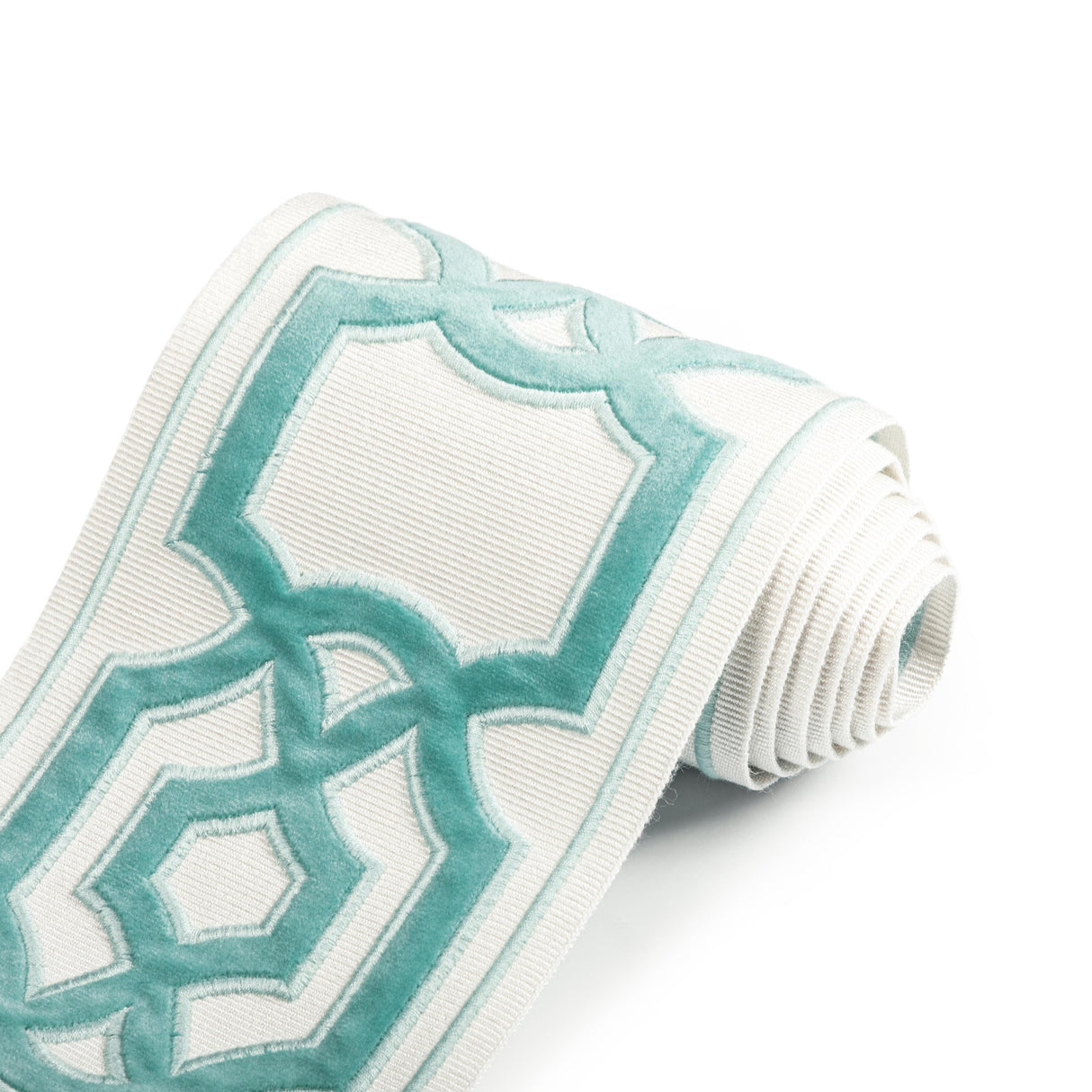 Brunschwig & Fils CERISE TAPE AQUA Trim