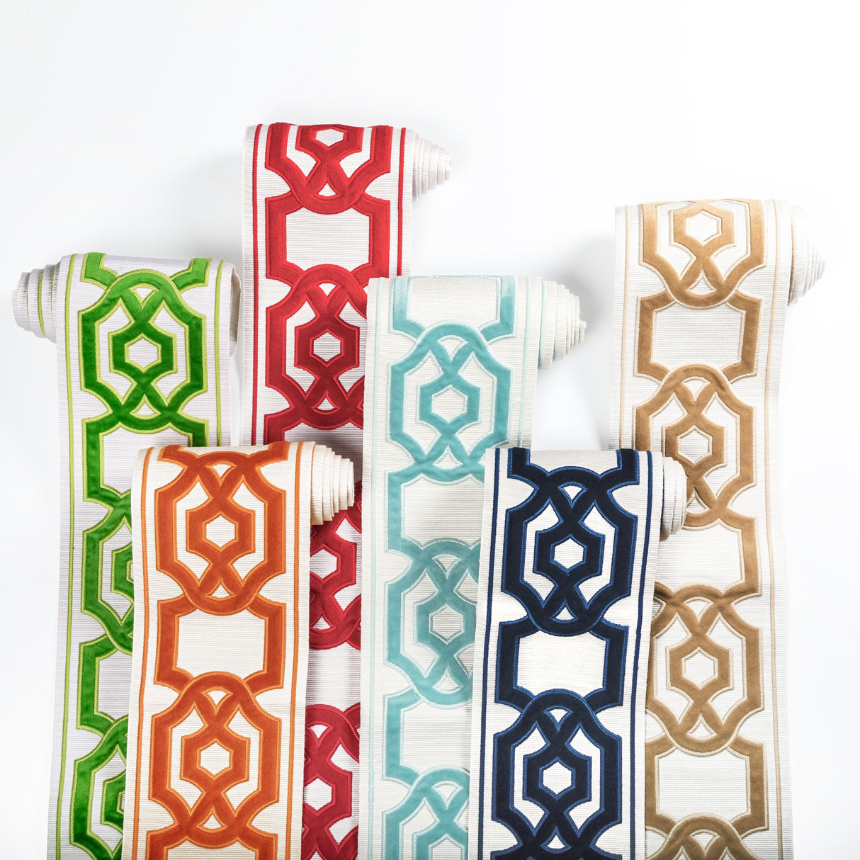 Brunschwig & Fils CERISE TAPE AQUA Trim