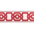 Brunschwig & Fils CERISE TAPE RED Trim