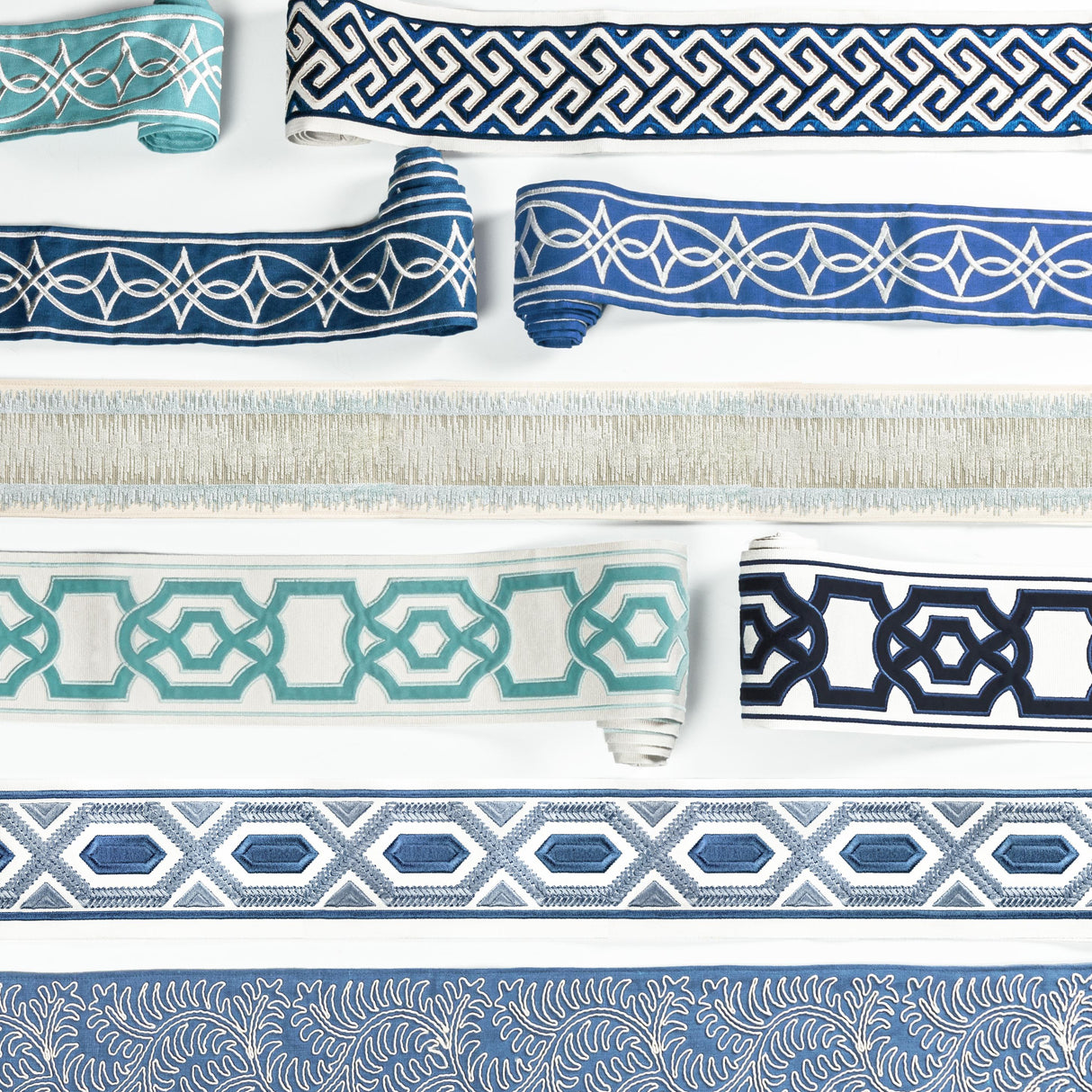 Brunschwig & Fils ANAELLE TAPE AQUA Trim