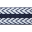 Lee Jofa CHEVRON BRAID NAVY & WHITE Trim