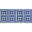 Lee Jofa GREEK EMB BORDER NAVY Trim