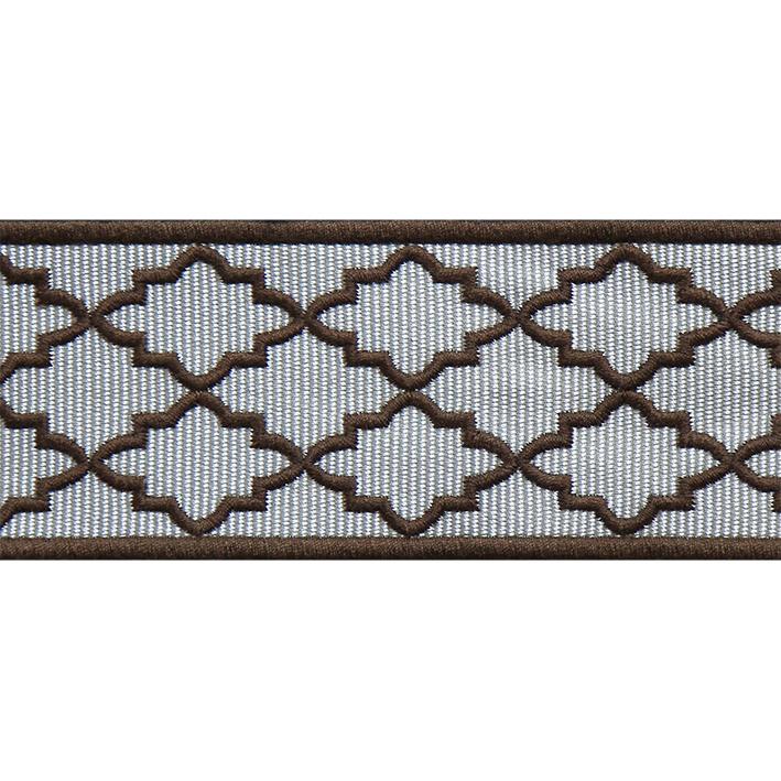 Lee Jofa MOROCCAN EMB BORDER BROWN Trim