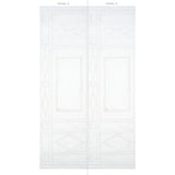 Schumacher Swedish Manor Panel A White Wallpaper
