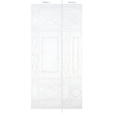Schumacher Swedish Manor Panel A White Wallpaper
