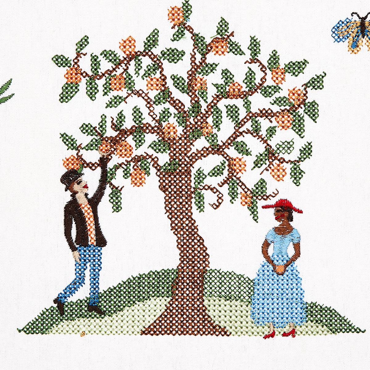 Schumacher Merrifield Sampler Document Fabric