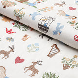 Schumacher Merrifield Sampler Document Fabric