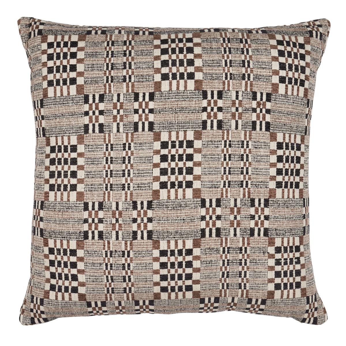 Schumacher Cinder 20" x 20" Brimfield Pillow