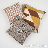 Schumacher Cinder 20" x 20" Brimfield Pillow