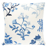 Schumacher Cornflower 14" x 14" Raleigh Crewel Embroidery Pillow A