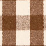 Schumacher Dutton Buffalo Check Coffee Fabric