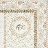 Schumacher Shell Grotto Panel A Sand Wallpaper