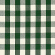 Schumacher Dutton Buffalo Check Emerald Fabric