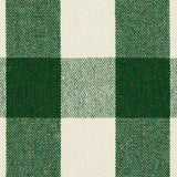 Schumacher Dutton Buffalo Check Emerald Fabric