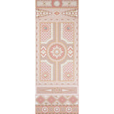 Schumacher Shell Grotto Panel A Coral Wallpaper