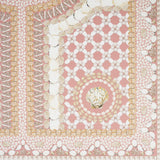 Schumacher Shell Grotto Panel A Coral Wallpaper