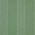 Schumacher Greco Stripe Green Fabric
