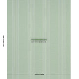 Schumacher Greco Stripe Green Fabric